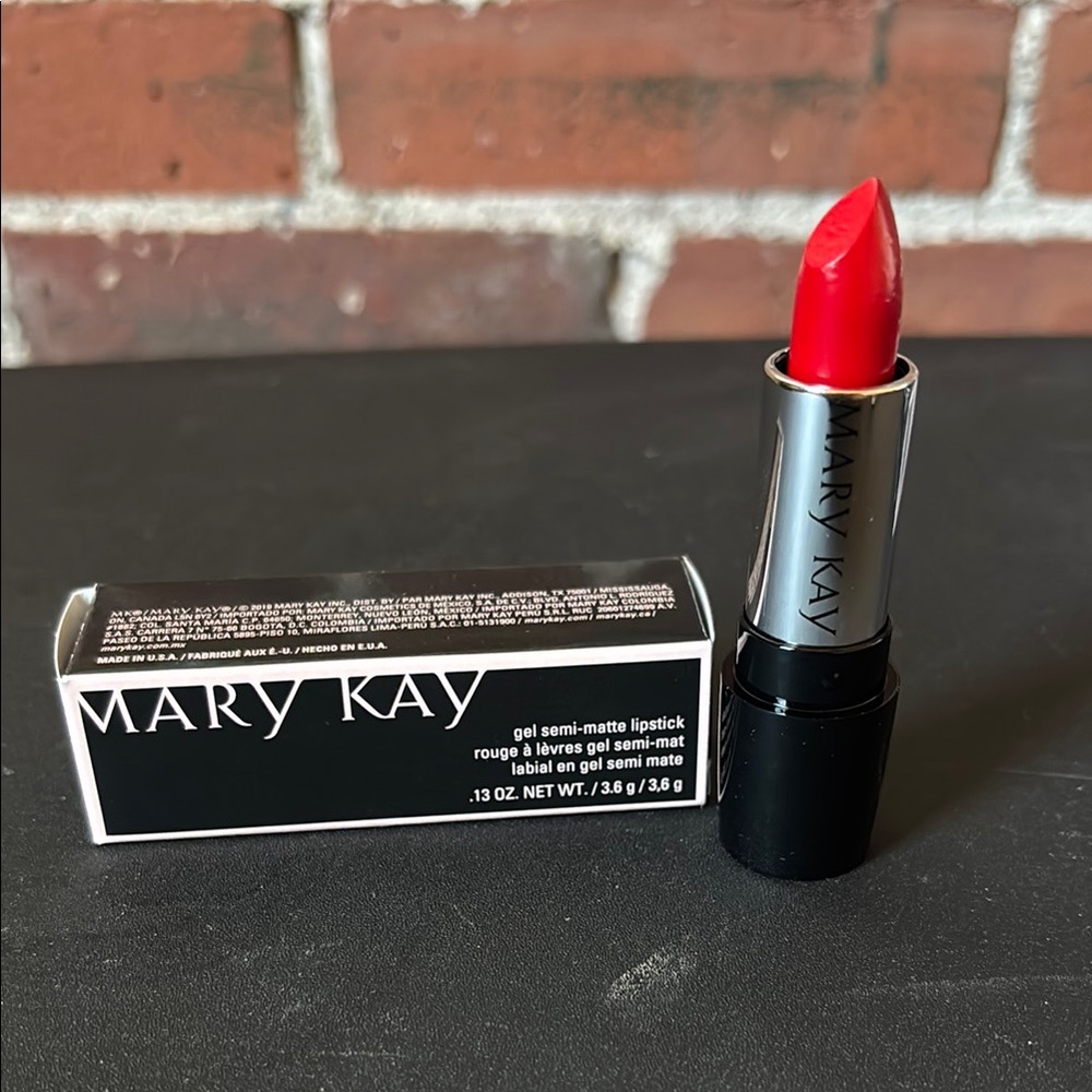 Mary Kay Red Stiletto Lipstick Bold Creamy Finish